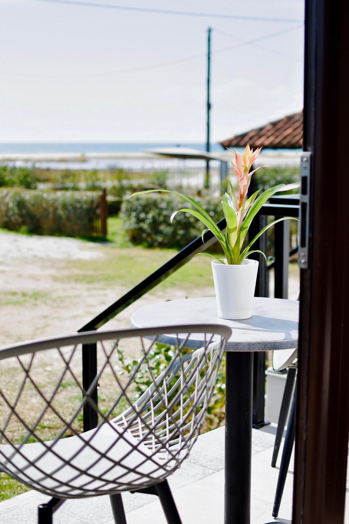 Room Nine 9 Beachfront Apartments Nea Kallikrateia Екстериор снимка